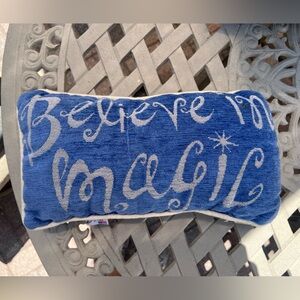Disney Believe in Magic Faith Trust Pixie Dust decorative pillow